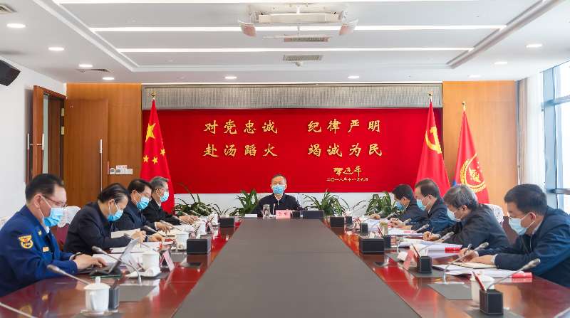 日大黑逼逼黄明在应急管理部党委会上强调 着力加强党委班子自...